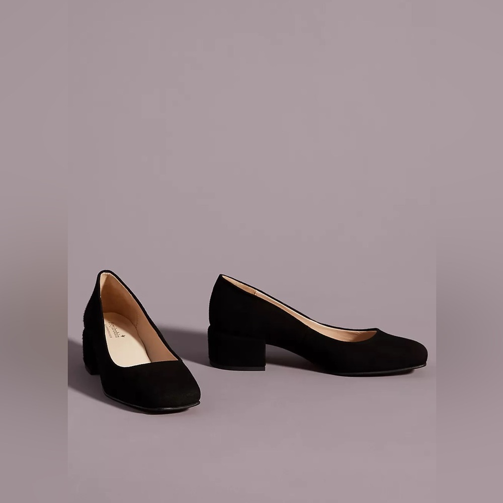 Farylrobin Evan Block Heels suede size 40 in black